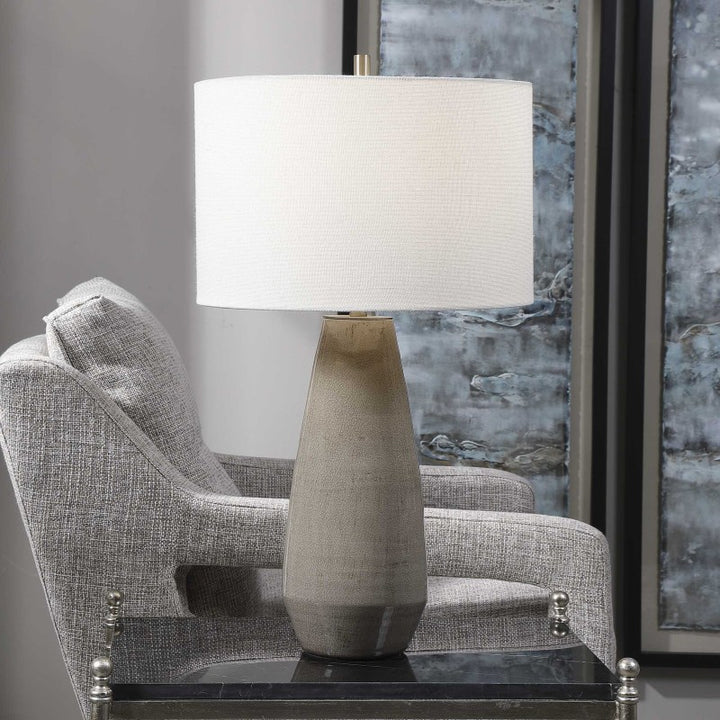 Volterra - Table Lamp - Taupe-Gray