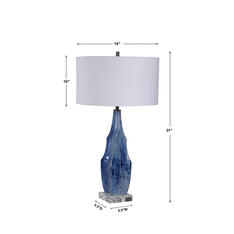 Everard - Table Lamp - Blue