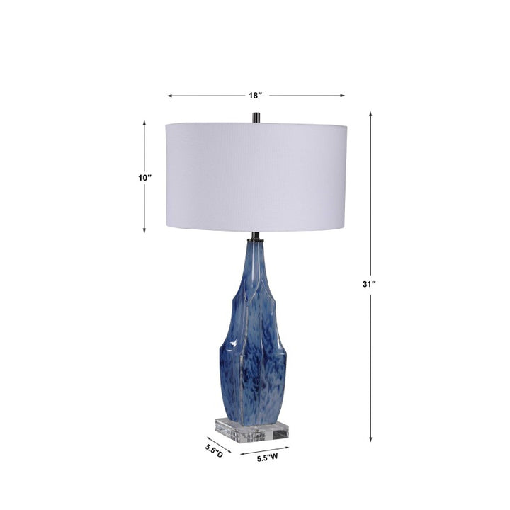 Everard - Table Lamp - Blue