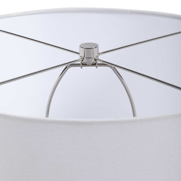 Blue Waters - Ceramic Table Lamp - Blue
