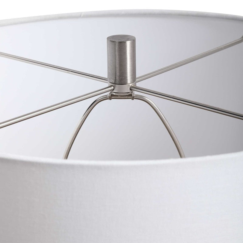 Abdel - Glaze Table Lamp - Gray