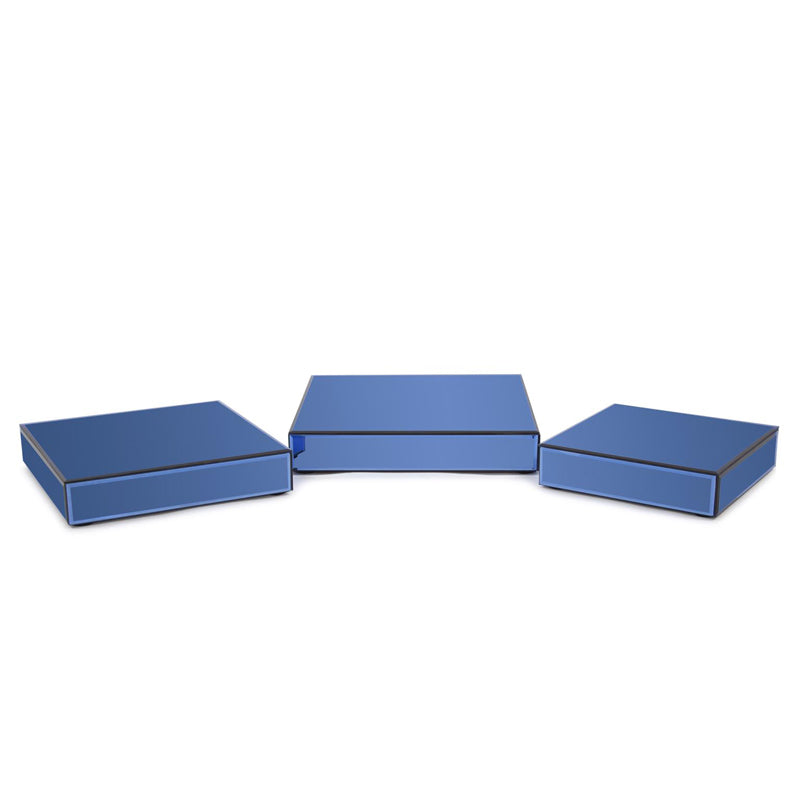 Set of 3 Mirrored Platforms