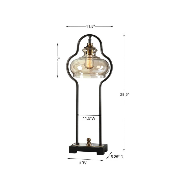 Cotulla - Desk Lamp - Aged Black