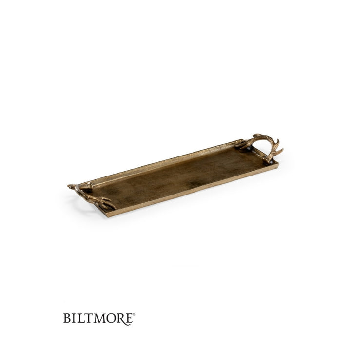 Diana Rectangular Tray - Brass