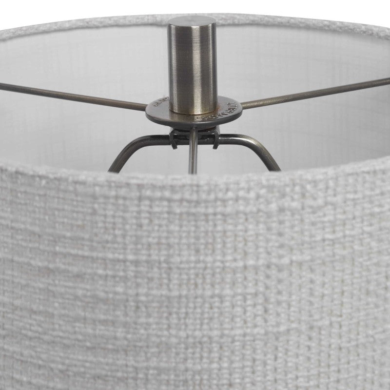 Zahlia - Ceramic Lamp - Aged Gray