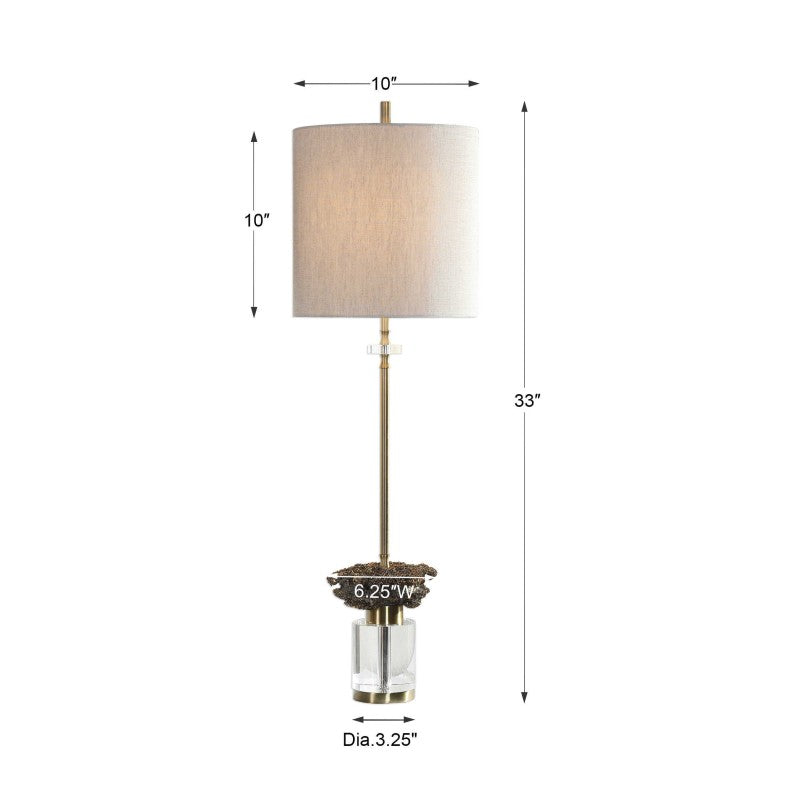 Kiota - Wasp's Nest Buffet Lamp - Gold
