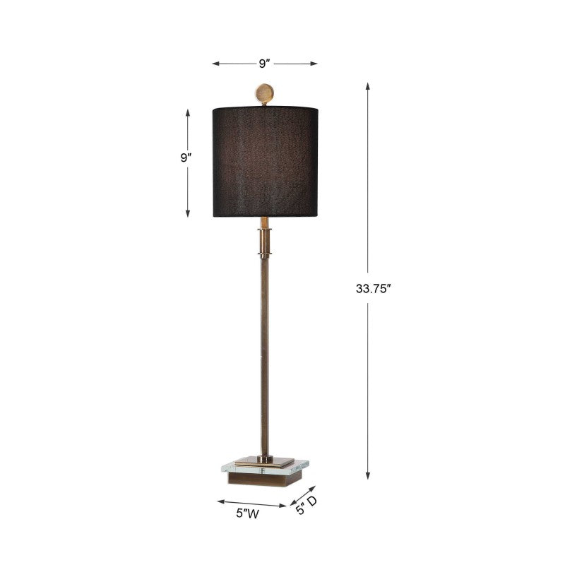 Volante - Table Lamp - Antique Brass