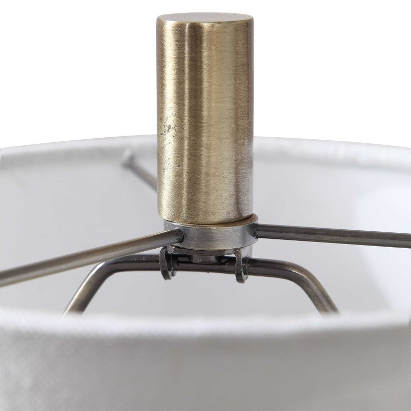Minette - Mid-Century Buffet Lamp - White