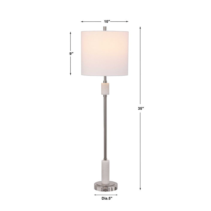 Sussex - Buffet Lamp - Nickel
