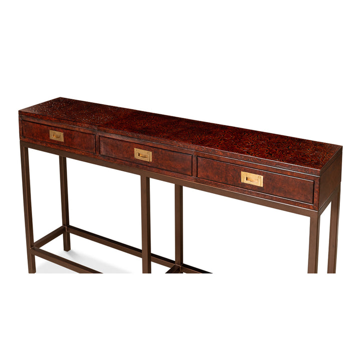 Campaign Embossed Console