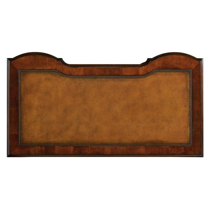 Knee-Hole Desk Bow Front