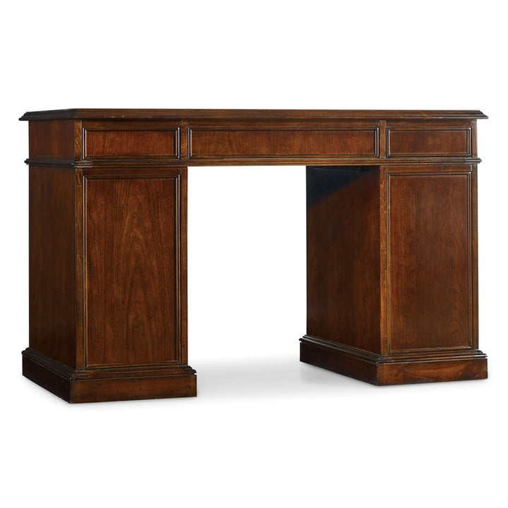 Knee-Hole Desk Bow Front