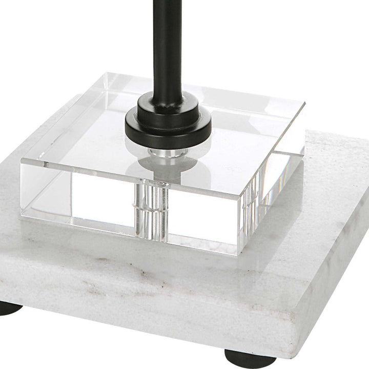 Ciara - Sleek Buffet Lamp - Black