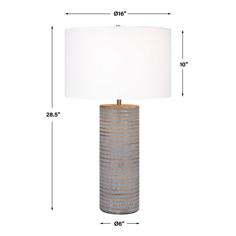 Monolith - Table Lamp - Gray