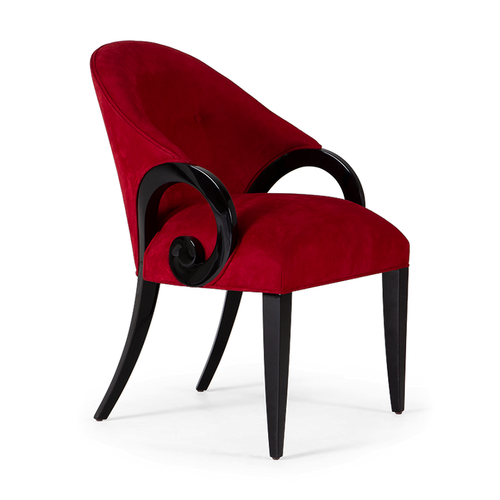 Curlicue Dining Arm Chair