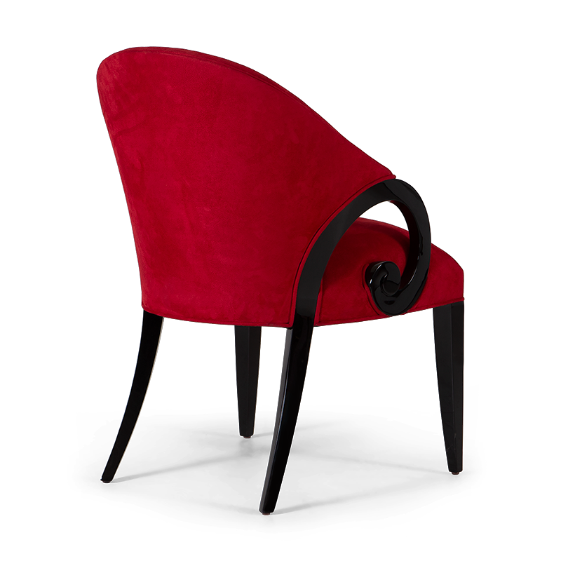 Curlicue Dining Arm Chair