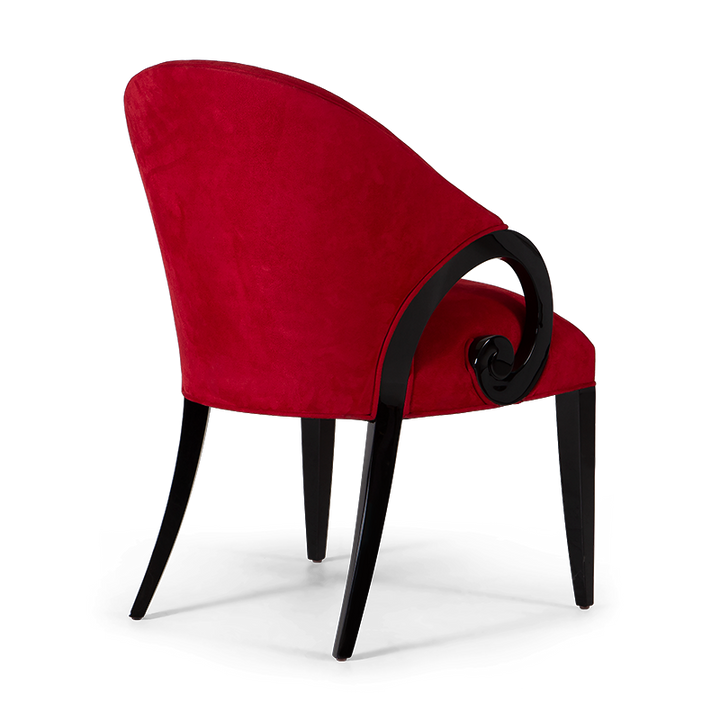 Curlicue Dining Arm Chair