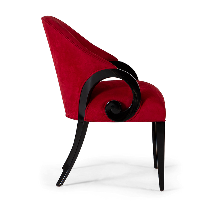 Curlicue Dining Arm Chair