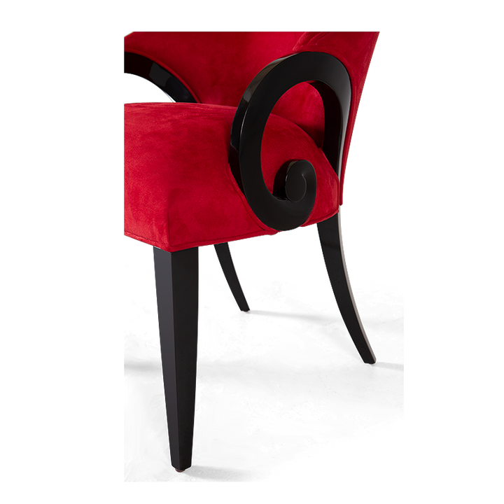 Curlicue Dining Arm Chair