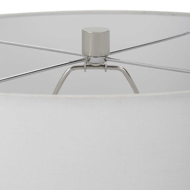 Albany - Farmhouse Table Lamp - White