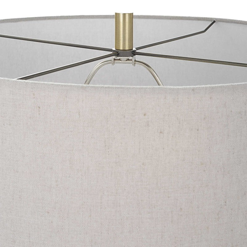 Western Sky - Ceramic Table Lamp - Blue