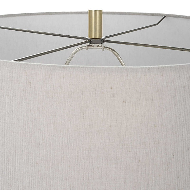 Western Sky - Ceramic Table Lamp - Blue