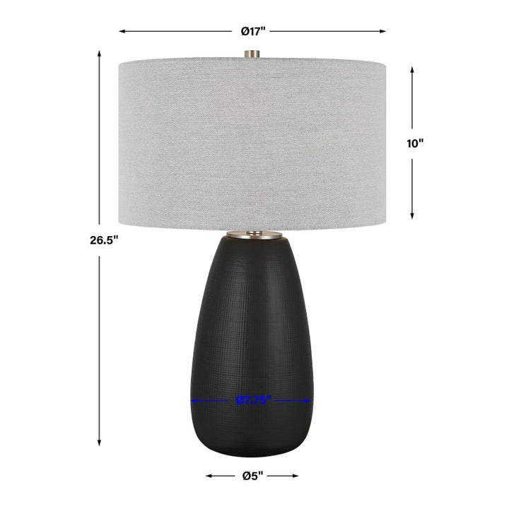 Twilight - Table Lamp - Satin Black