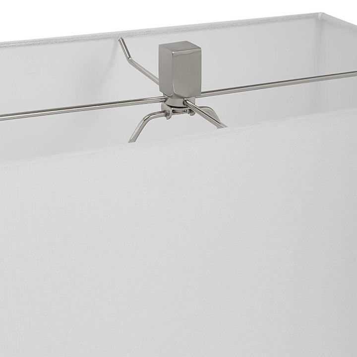 Pillar - Marble Table Lamp - White