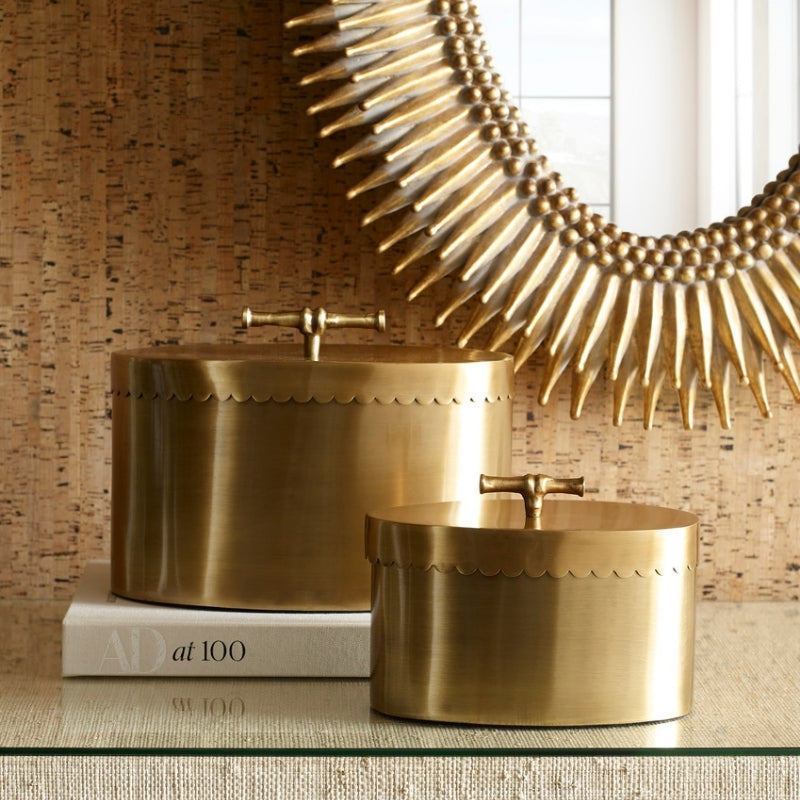 Lucius Mirror - Gold