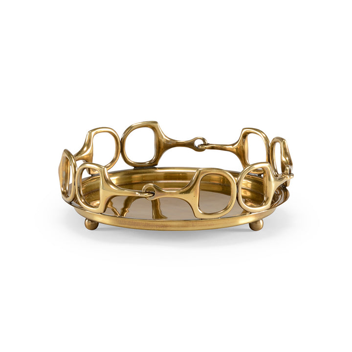 Stirrups Tray - Brass (Sm)