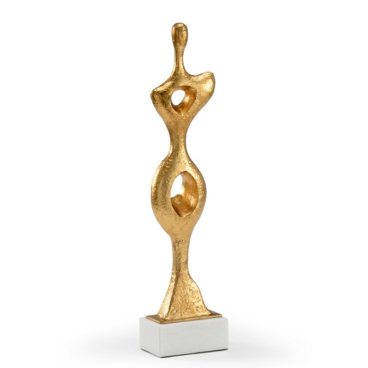 Miro Sculpture - Gold