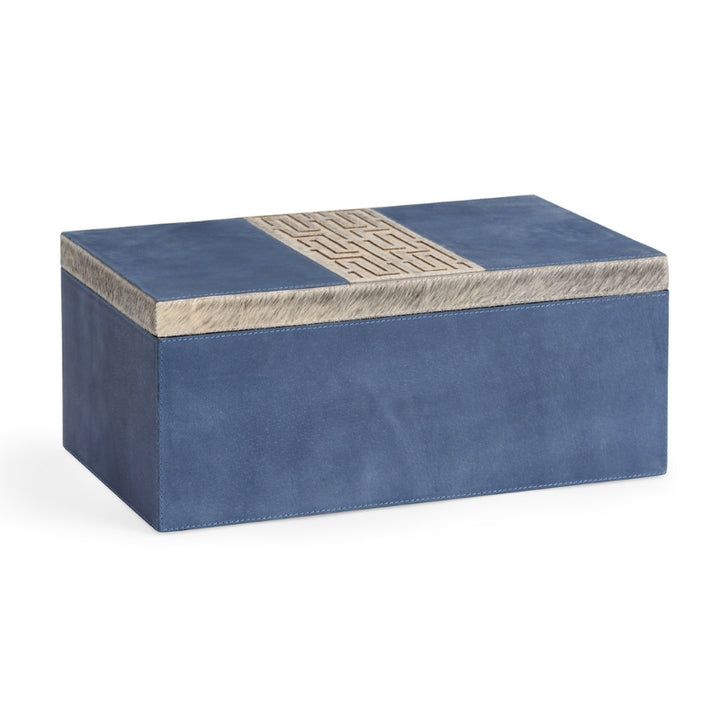 Suede Box - Blue