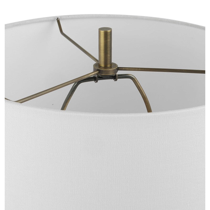 Fountain - Black Stone Buffet Lamp