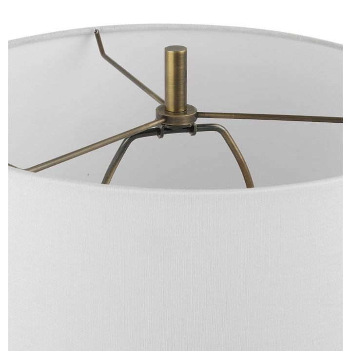 Fountain - Black Stone Buffet Lamp
