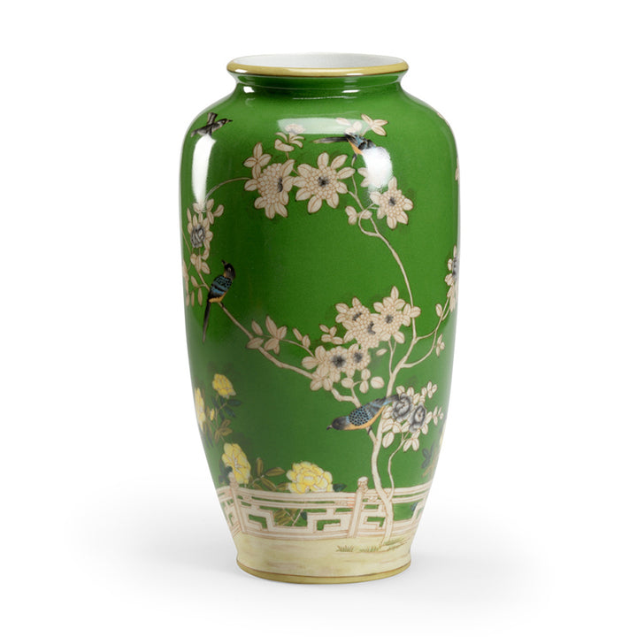 Brook Glen Birds Vase