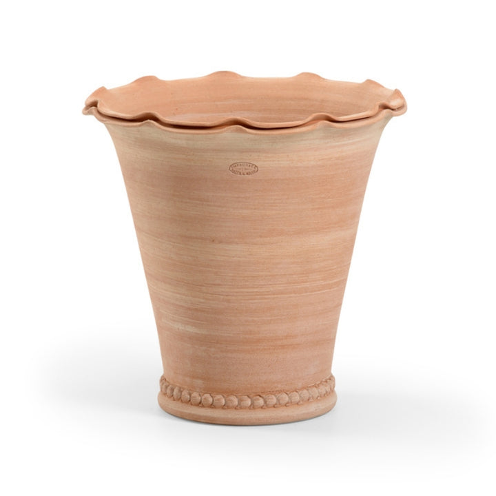 Impruneta Fluted Pot - Natural