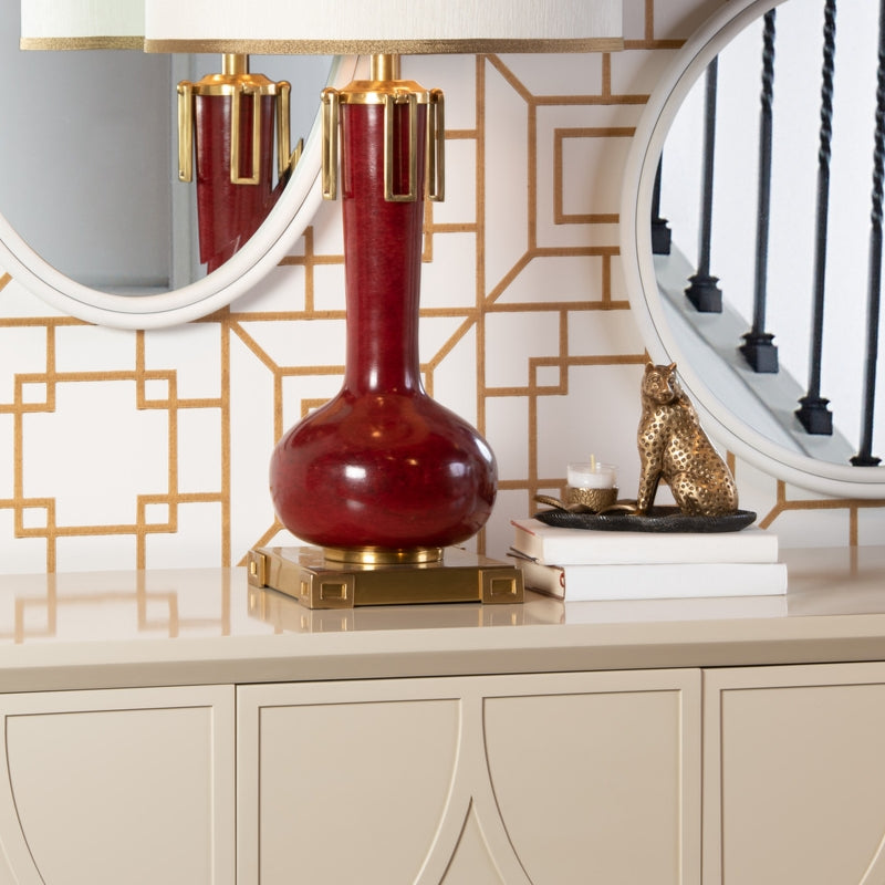 Brass Kat Candlestick