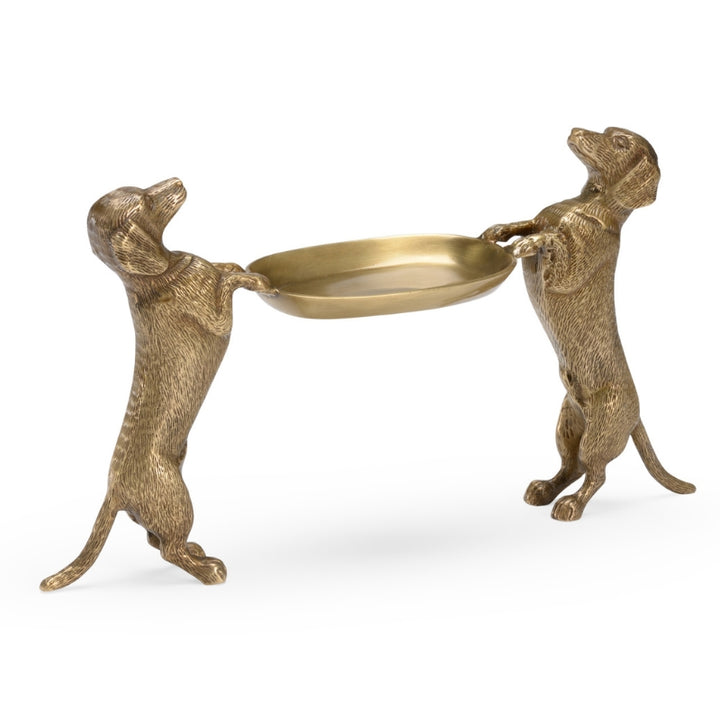 Brass Dachshund