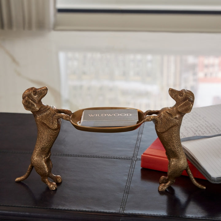 Brass Dachshund