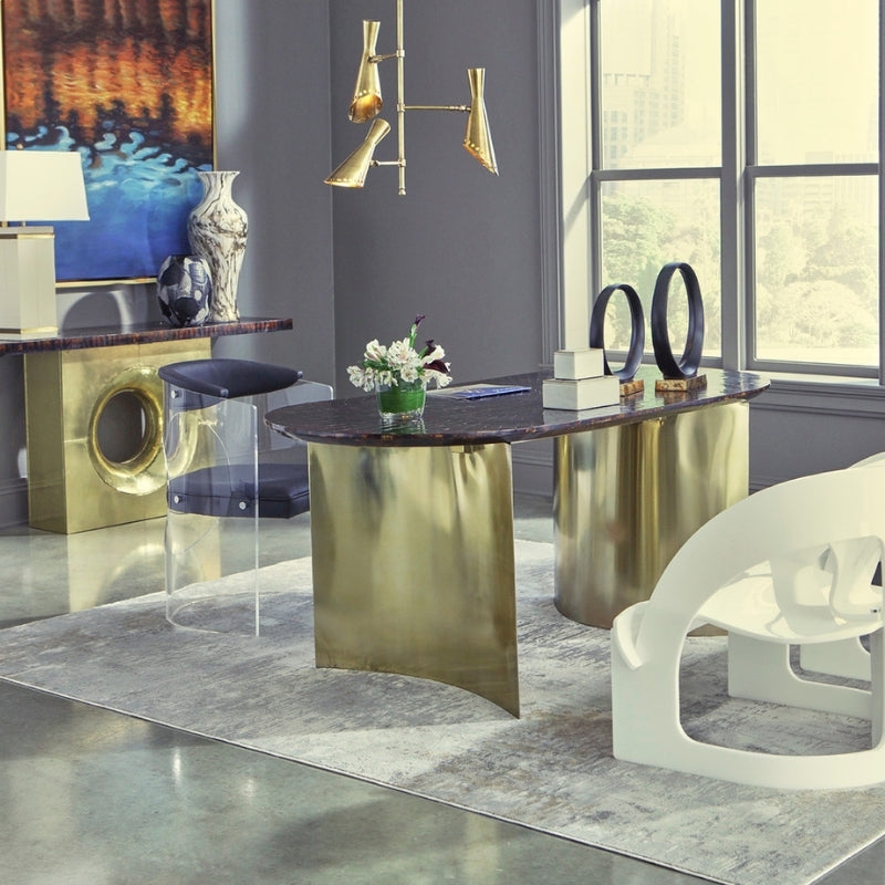 Calacatta Gold Vase (Med)