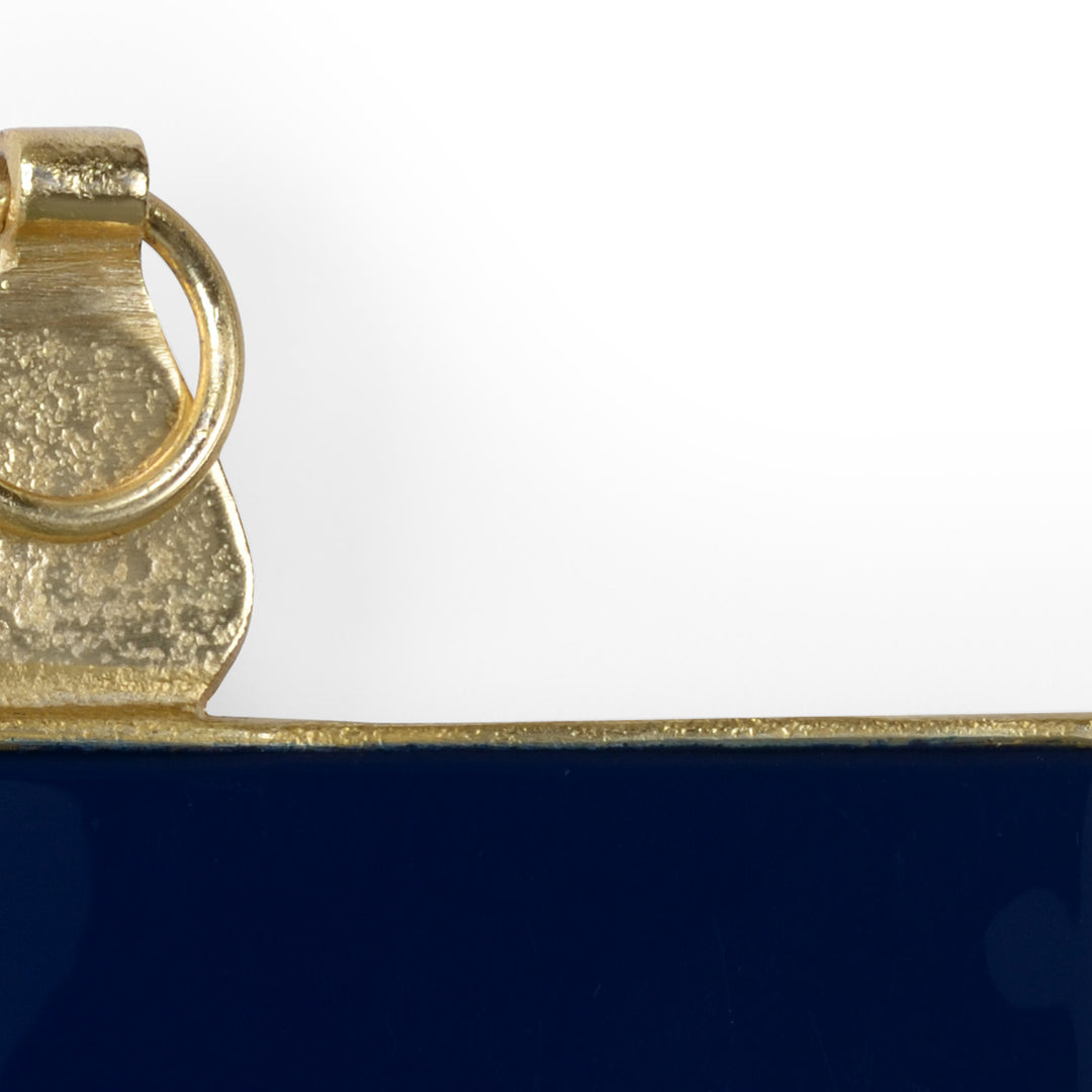 Navy Enamel Wall Frame (Med)