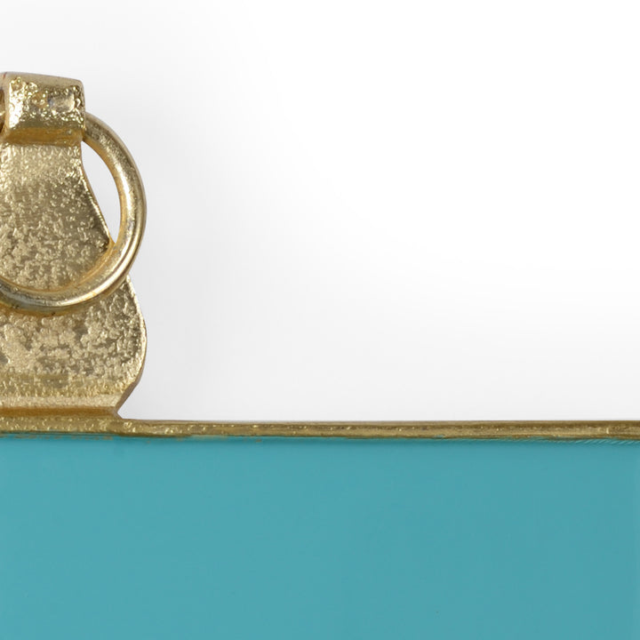 Aqua Enamel Wall Frame (Med)