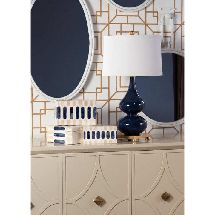 Tobago Mirror - White