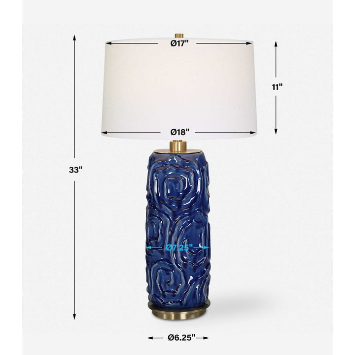 Zade - Table Lamp - Blue