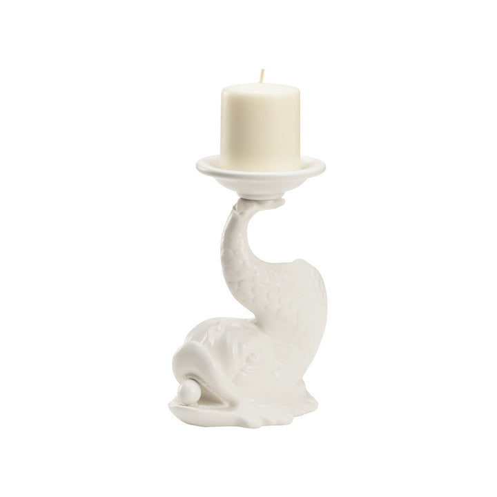 Italian Renaissance Dolphin Candleholder
