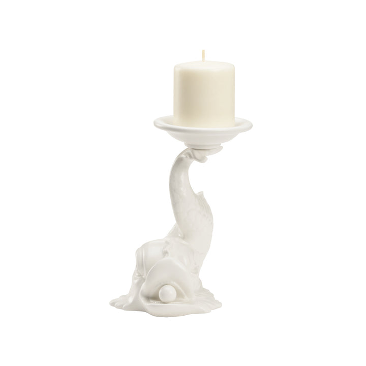 Italian Renaissance Dolphin Candleholder