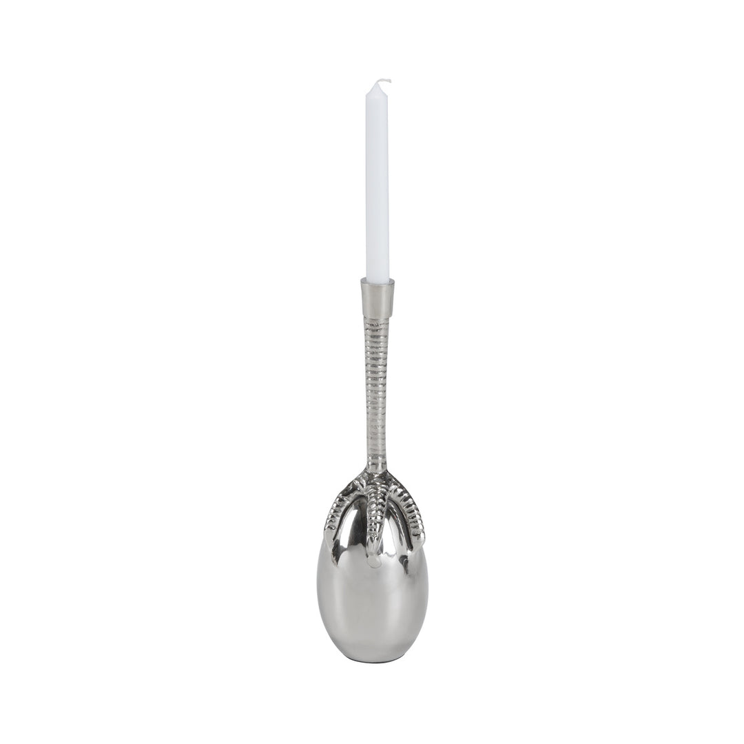 Talon Candleholder - Nickel