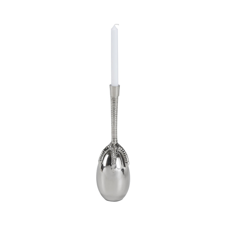 Talon Candleholder - Nickel