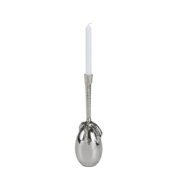 Talon Candleholder - Nickel