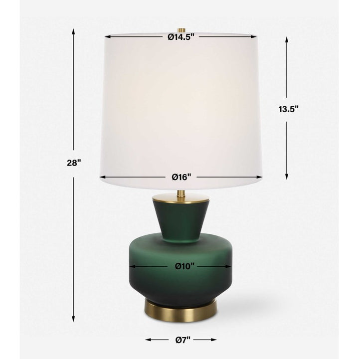 Trentino - Table Lamp - Dark Emerald Green